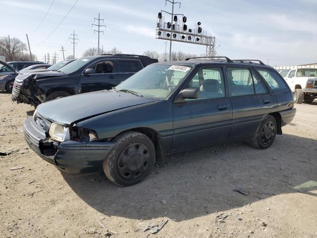 1FASP15J1SW385960 - 1995 FORD ESCORT LX BLUE photo 1