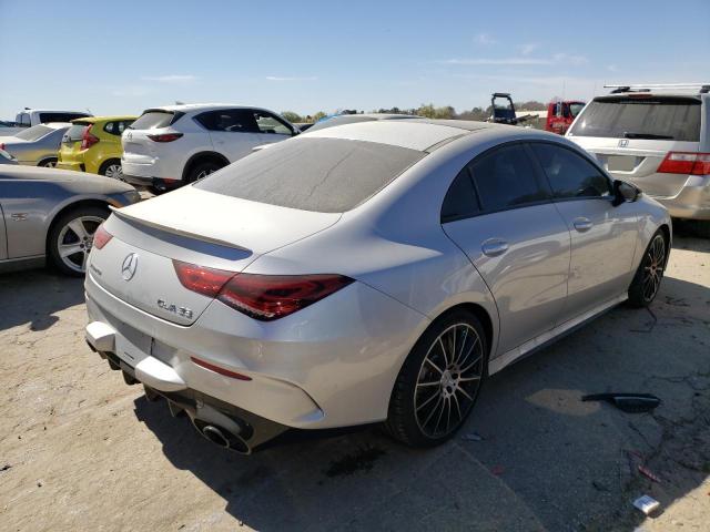 W1K5J5BB2MN186752 - 2021 MERCEDES-BENZ CLA AMG 35 4MATIC SILVER photo 3