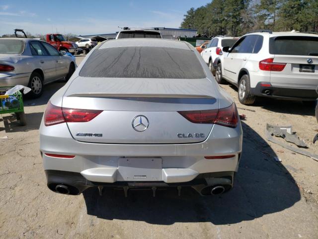 W1K5J5BB2MN186752 - 2021 MERCEDES-BENZ CLA AMG 35 4MATIC SILVER photo 6