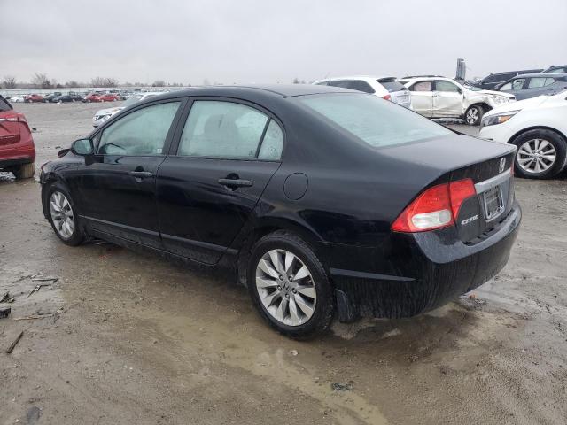 19XFA1F96AE053636 - 2010 HONDA CIVIC EXL შავი ფოტო 2