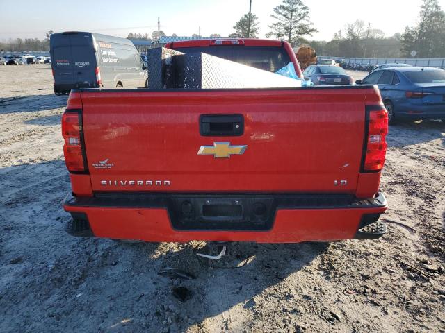 2GCVKMEC8K1232900 - 2019 CHEVROLET SILVERADO K1500 CUSTOM RED photo 6