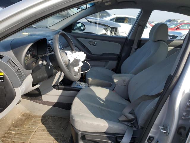 KMHDU4AD4AU907810 - 2010 HYUNDAI ELANTRA BLUE SILVER photo 7