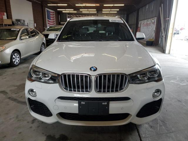 5UXWX9C53F0D47527 - 2015 BMW X3 XDRIVE28I WHITE photo 5