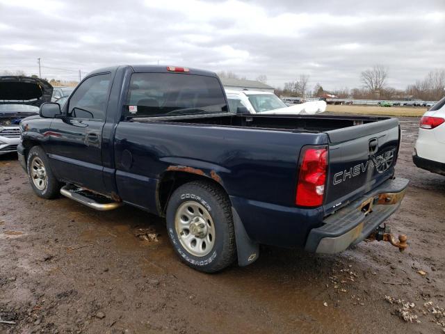 1GCEC14X27Z183255 - 2007 CHEVROLET SILVERADO C1500 CLASSIC BLUE photo 2