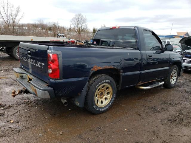 1GCEC14X27Z183255 - 2007 CHEVROLET SILVERADO C1500 CLASSIC BLUE photo 3
