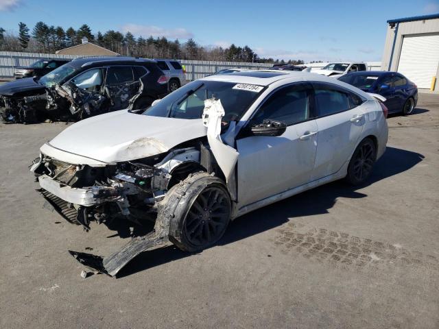 2HGFC1E59LH705652 - 2020 HONDA CIVIC SI WHITE photo 1