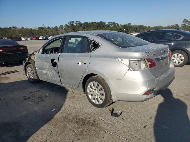 3N1AB7AP9HY228912 - 2017 NISSAN SENTRA S SILVER photo 2