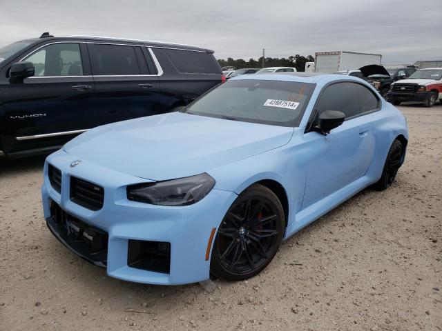 3MF13DM04R8E11687 - 2024 BMW M2 BLUE photo 1