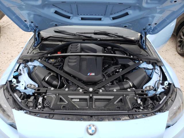 3MF13DM04R8E11687 - 2024 BMW M2 BLUE photo 11