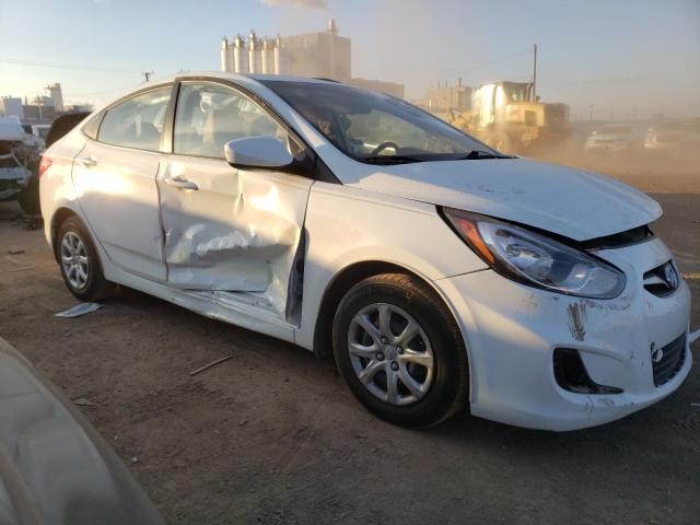 KMHCT4AE0EU769423 - 2014 HYUNDAI ACCENT GLS WHITE photo 4