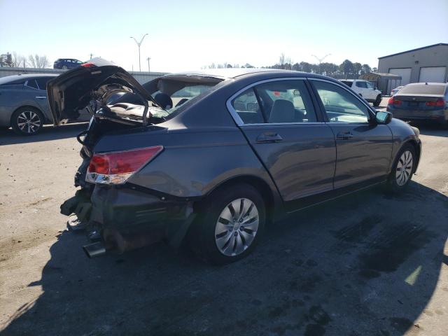 1HGCP2F31CA187562 - 2012 HONDA ACCORD LX GRAY photo 3