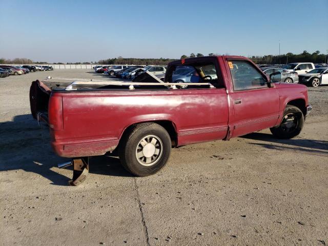 1GCDC14K7JZ255493 - 1988 CHEVROLET GMT-400 C1500 BURGUNDY photo 3