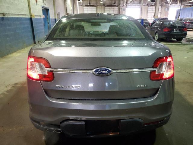 1FAHP2EW6BG155255 - 2011 FORD TAURUS SEL GRAY photo 6