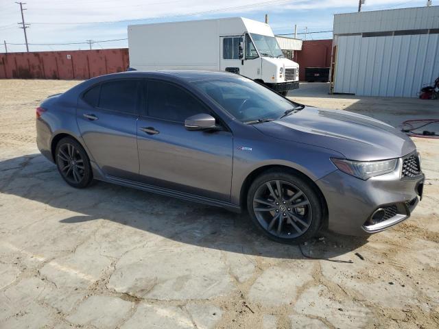 19UUB2F61KA002387 - 2019 ACURA TLX TECHNOLOGY GRAY photo 4