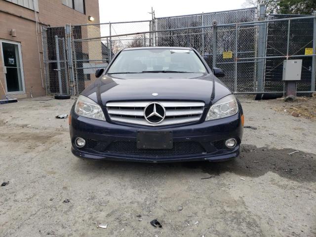 WDDGF8BB3AF400391 - 2010 MERCEDES-BENZ C300 300 4MATIC BLUE photo 5