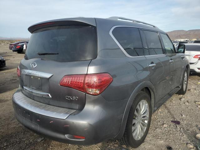 JN8AZ2NE9G9126216 - 2016 INFINITI QX80 GRAY photo 3