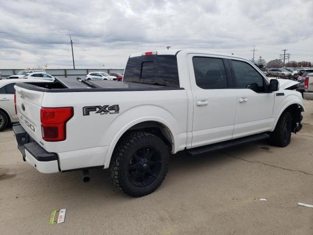 1FTEW1E4XLFB11100 - 2020 FORD F150 SUPERCREW WHITE photo 3