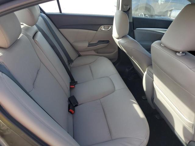 19XFB2F92EE082950 - 2014 HONDA CIVIC EXL ნაცრისფერი ფოტო 10