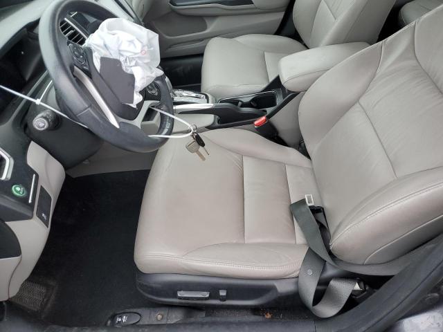 19XFB2F92EE082950 - 2014 HONDA CIVIC EXL ნაცრისფერი ფოტო 7