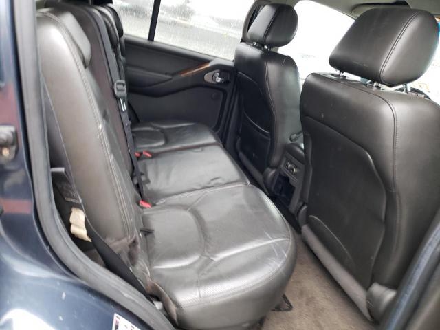 5N1AR18W16C602241 - 2006 NISSAN PATHFINDER LE ლურჯი ფოტო 11