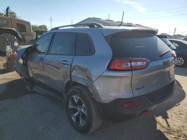 1C4PJMBS8HW564084 - 2017 JEEP CHEROKEE TRAILHAWK SILVER photo 2