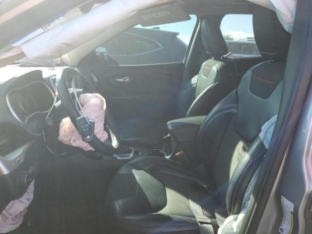 1C4PJMBS8HW564084 - 2017 JEEP CHEROKEE TRAILHAWK SILVER photo 7