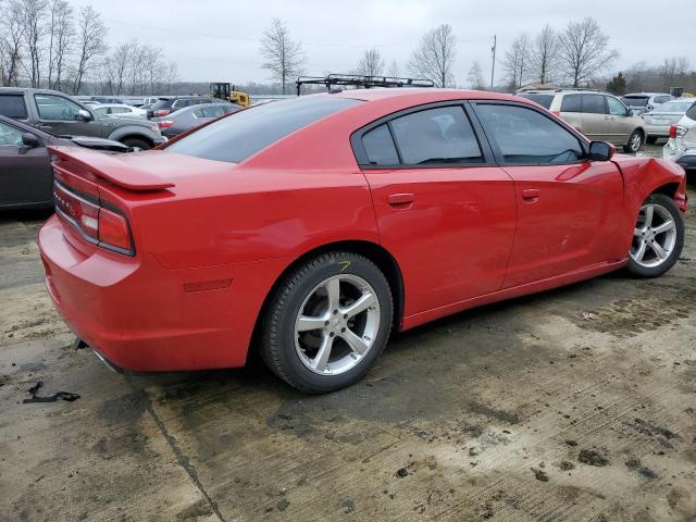 2C3CDXHG4CH126314 - 2012 DODGE CHARGER SXT RED photo 3