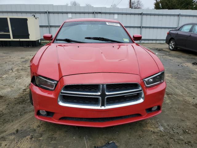 2C3CDXHG4CH126314 - 2012 DODGE CHARGER SXT RED photo 5