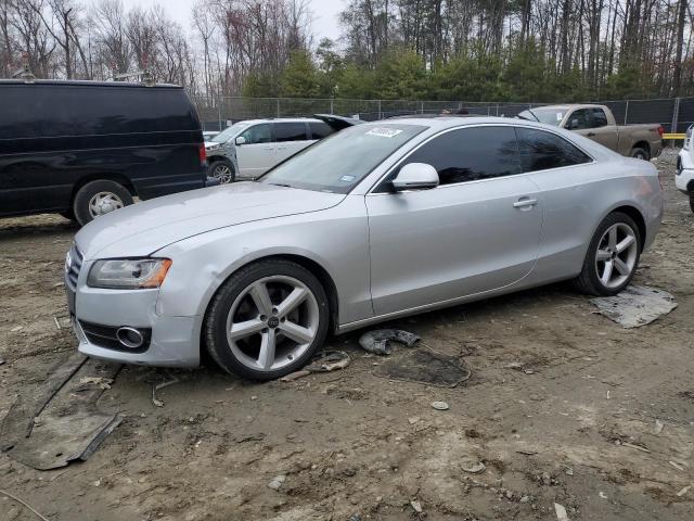 WAUDK78T69A010250 - 2009 AUDI A5 QUATTRO SILVER photo 1