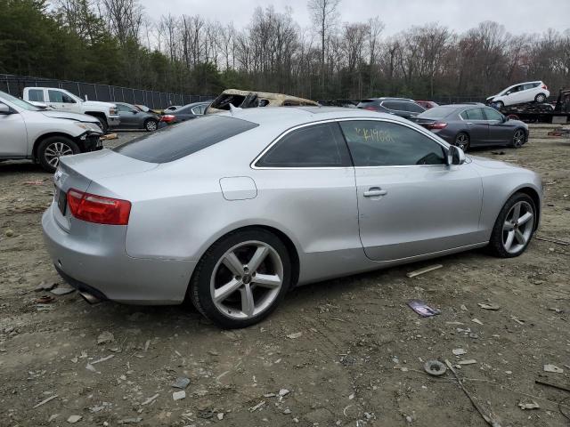 WAUDK78T69A010250 - 2009 AUDI A5 QUATTRO SILVER photo 3