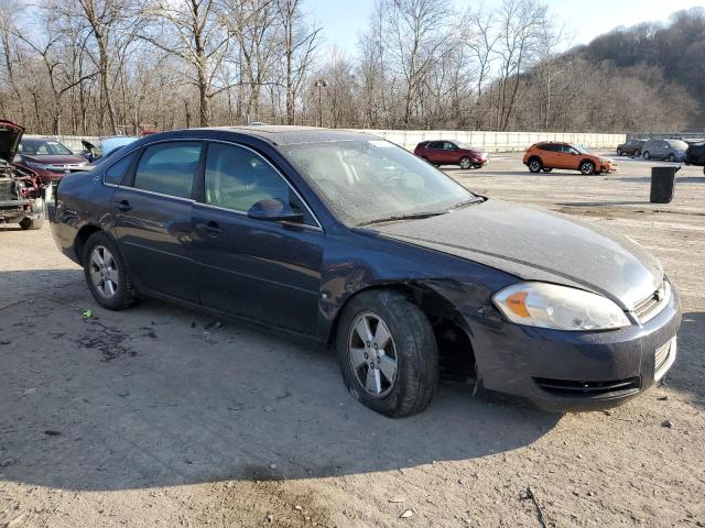 2G1WT58K079206562 - 2007 CHEVROLET IMPALA LT BLUE photo 4