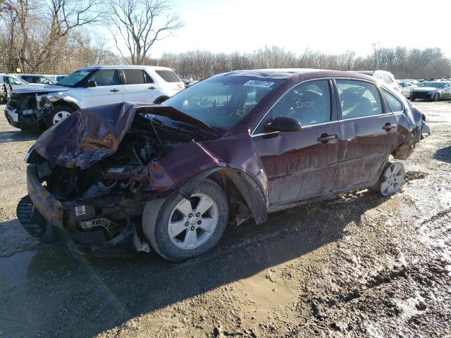 2G1WT58N979321297 - 2007 CHEVROLET IMPALA 4D LT MAROON photo 1