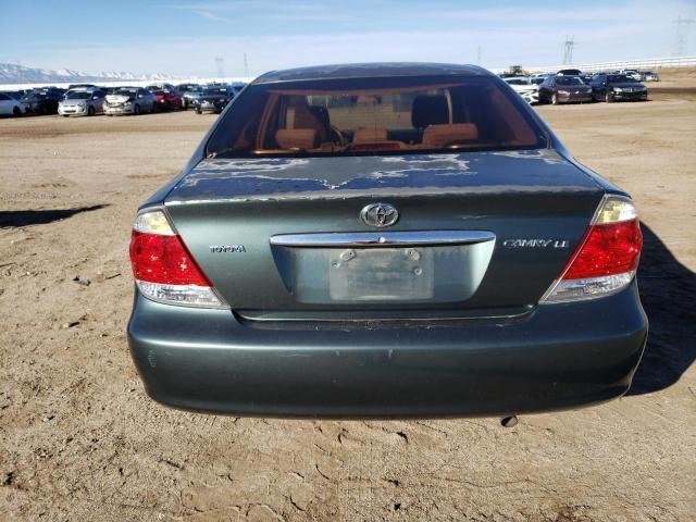 4T1BE32K55U037924 - 2005 TOYOTA CAMRY LE GREEN photo 6