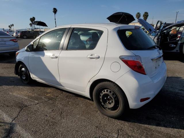 JTDKTUD30ED596447 - 2014 TOYOTA YARIS WHITE photo 2