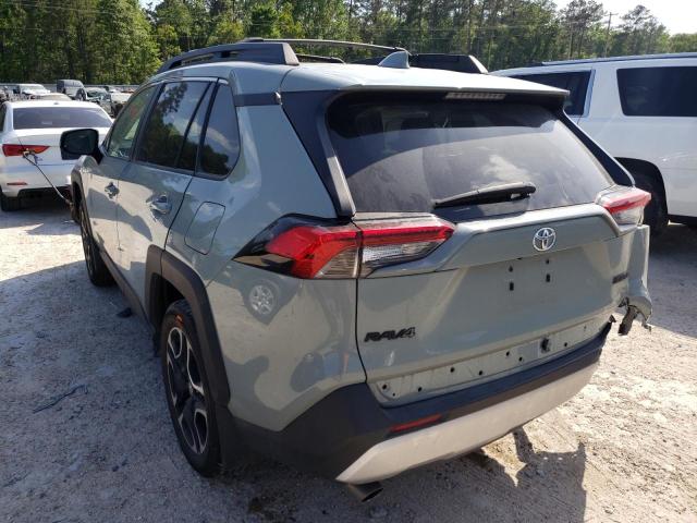 2T3J1RFV9KC025892 - 2019 TOYOTA RAV4 ADVENTURE GRAY photo 3