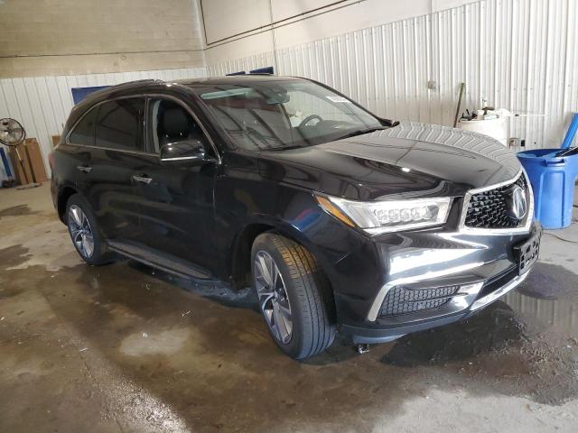 5FRYD4H54HB022156 - 2017 ACURA MDX TECHNOLOGY BLACK photo 4