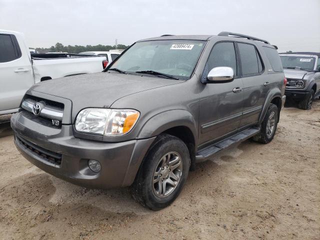 5TDBT48A37S286244 - 2007 TOYOTA SEQUOIA LIMITED GRAY photo 1