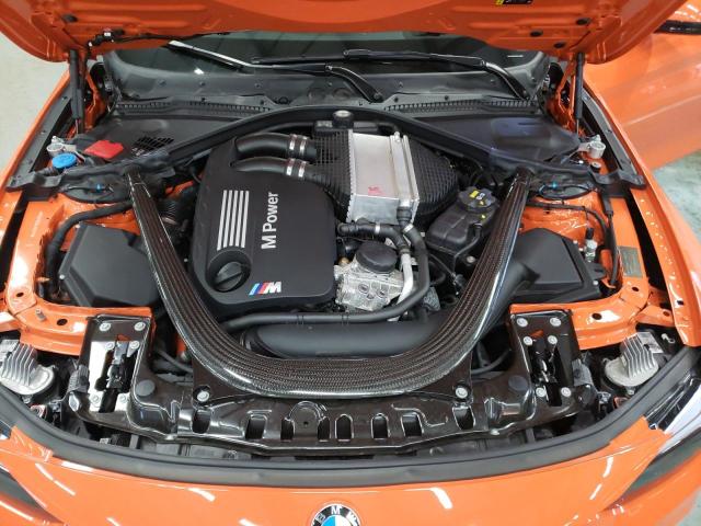 WBS4Y9C04LAH83117 - 2020 BMW M4 ORANGE photo 11