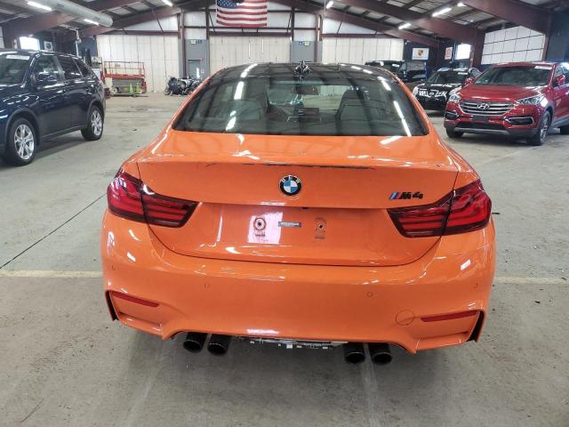 WBS4Y9C04LAH83117 - 2020 BMW M4 ORANGE photo 6