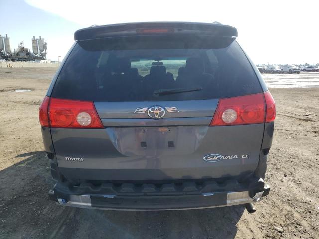 5TDZK23C37S088844 - 2007 TOYOTA SIENNA CE GRAY photo 6