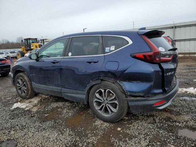 2HKRW2H57LH609577 - 2020 HONDA CR-V EX BLUE photo 2