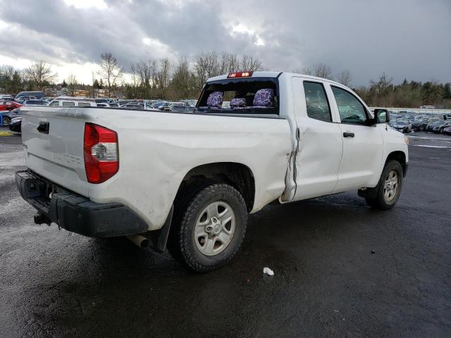 5TFUW5F15FX467346 - 2015 TOYOTA TUNDRA DOUBLE CAB SR/SR5 WHITE photo 3