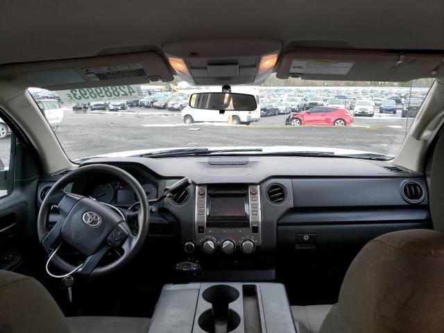 5TFUW5F15FX467346 - 2015 TOYOTA TUNDRA DOUBLE CAB SR/SR5 WHITE photo 8