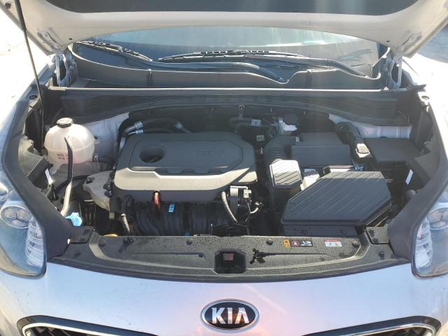 KNDPM3AC6M7938885 - 2021 KIA SPORTAGE LX SILVER photo 12