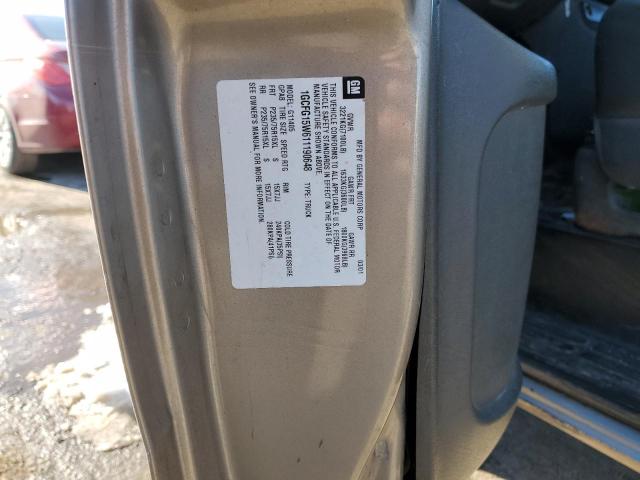 1GCFG15W611190648 - 2001 CHEVROLET EXPRESS G1 GRAY photo 13