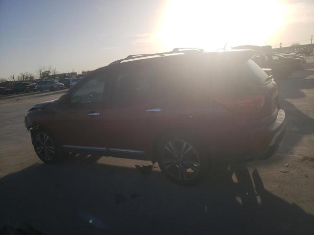 5N1DR2MN0HC650641 - 2017 NISSAN PATHFINDER S 红色 照片 2