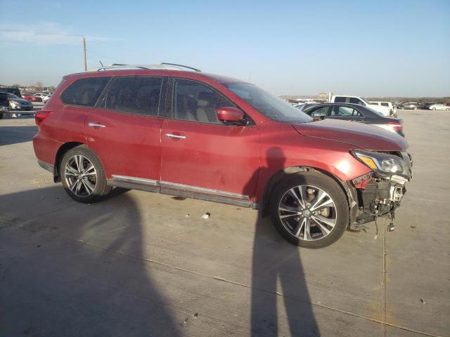5N1DR2MN0HC650641 - 2017 NISSAN PATHFINDER S 红色 照片 4