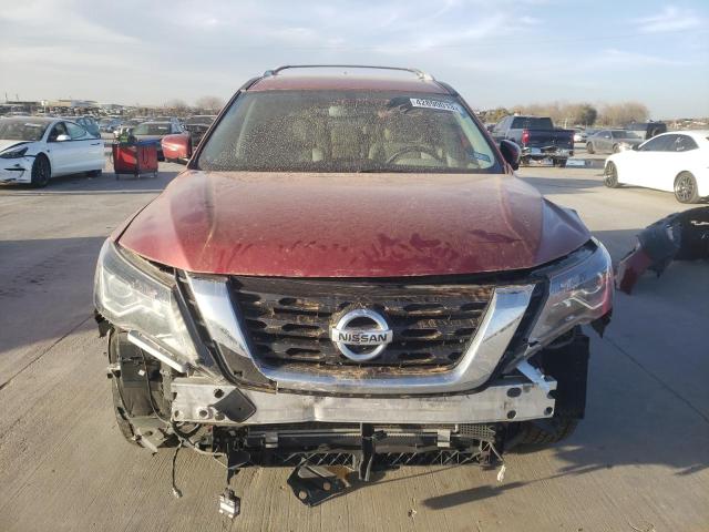 5N1DR2MN0HC650641 - 2017 NISSAN PATHFINDER S 红色 照片 5
