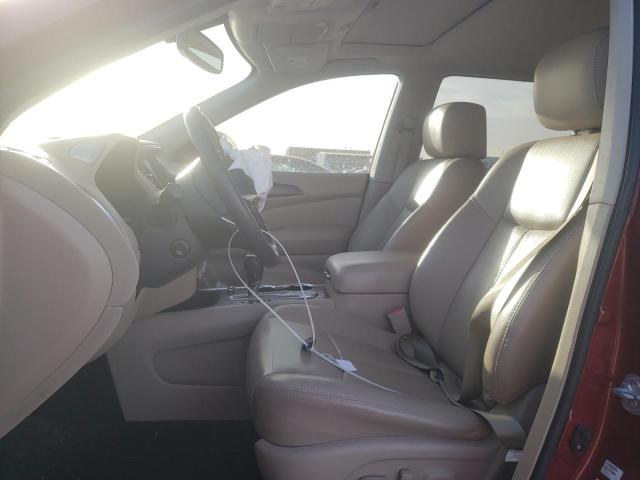 5N1DR2MN0HC650641 - 2017 NISSAN PATHFINDER S 红色 照片 7