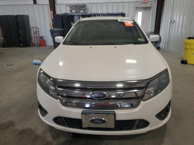 3FAHP0KCXCR190017 - 2012 FORD FUSION SPORT WHITE photo 5